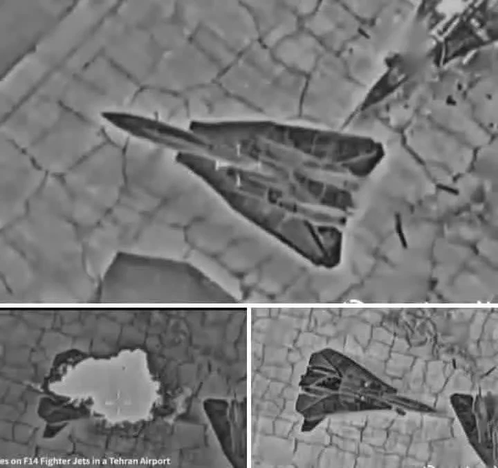 Lukisan Tipu Daya Iran: F-14 Palsu di Mehrabad, AS Buang Rudal Mahal