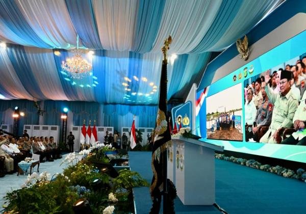 Resmikan 1.072 SPPG, Prabowo: untuk Gizi Anak-anak