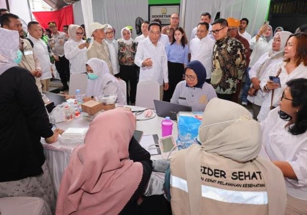 Kawasan Ekonomi Ciputat Kini Dilengkapi Pos Kesehatan Merah Putih untuk Masyarakat