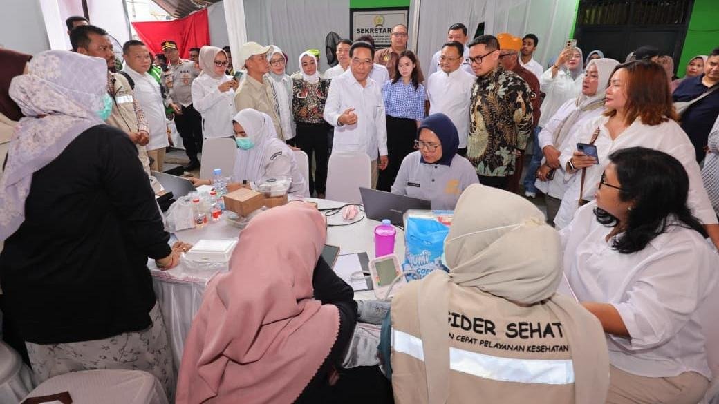 Kawasan Ekonomi Ciputat Kini Dilengkapi Pos Kesehatan Merah Putih untuk Masyarakat