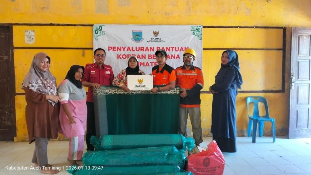 Baznas Tangsal Salurkan Rp2 Miliar untuk Korban Banjir Sumatera