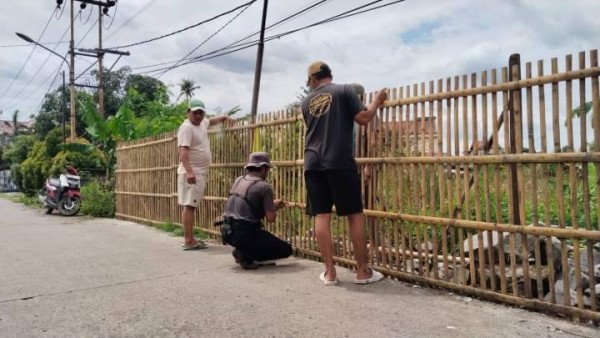 Pemkot Tangerang Bangun Pagar di Bekas Lahan TPS Batujaya