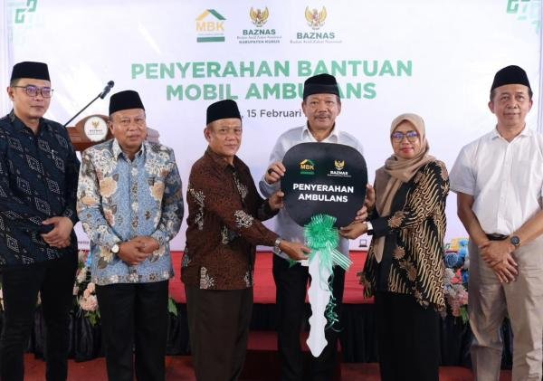 BAZNAS dan MBK Ventura Luncurkan Ambulans Baru untuk Tingkatkan Layanan Kesehatan di Kudus