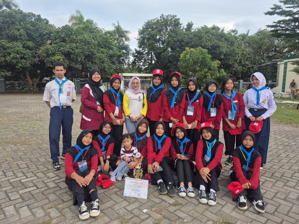 PMR SMPN 14 Cilegon Juara 3 Kompetensi Pertolongan Pertama