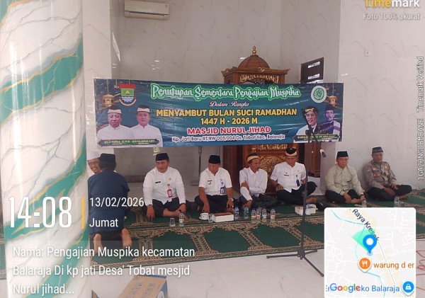 Muspika Balaraja Gelar Pengajian di Masjid Nurul Jihad