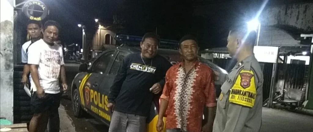 Polsek Ciwandan Intensifkan Patroli Malam Jaga Kamtibmas di Cilegon