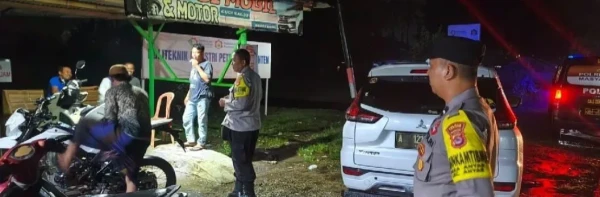 Polsek Anyar Gelar Patroli Dialogis Jaga Harkamtibmas Jelang Lebaran 1447H