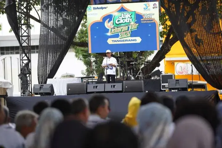 Jakcloth Lebaran Fair 2026 Resmi Dibuka di Tangerang, Hadirkan 70 Brand Lokal