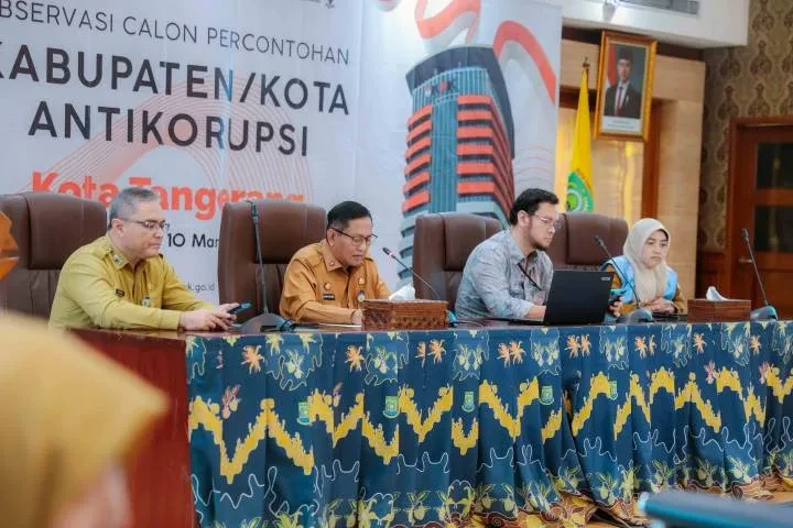 Kota Tangerang Jadi Calon Percontohan Antikorupsi KPK Tahun 2026