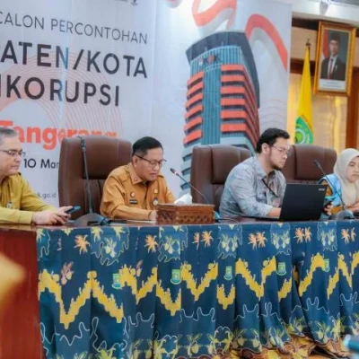 Kota Tangerang Jadi Calon Percontohan Antikorupsi KPK Tahun 2026