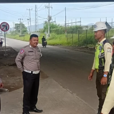 Polsek Kramatwatu Patroli ke Perusahaan Wilmar, Ingatkan Satpam Waspada Pencurian