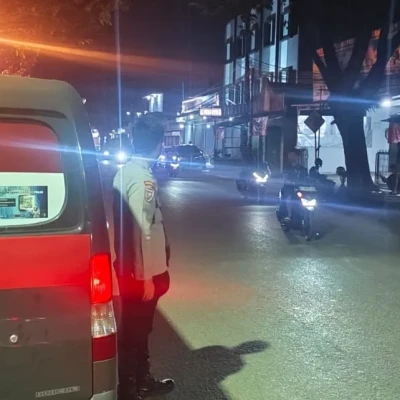 Polsek Serang Gelar Patroli Malam Jelang Sahur, Jaga Kamtibmas Selama Ramadan
