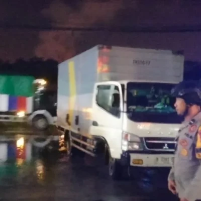 Polsek Ciwandan Gelar Patroli Malam, Sasar C3 dan Gangguan Kamtibmas