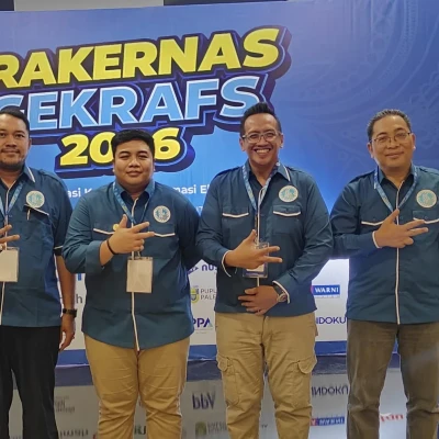 Gekrafs Banten Dorong Rencana Induk Ekonomi Kreatif di Rakernas 2026