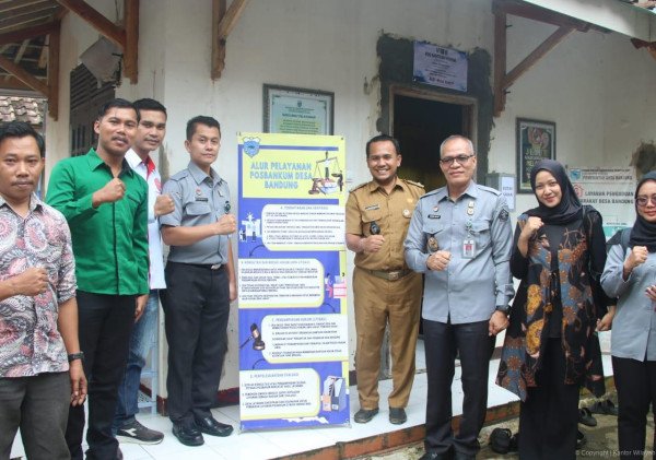 Kakanwil Kemenkum Banten Apresiasi Layanan Posbankum Desa Bandung