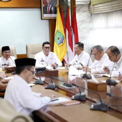 Wali Kota Sachrudin Pimpin Rapat Forkopimda, Pastikan Keamanan Jelang Lebaran di Tangerang