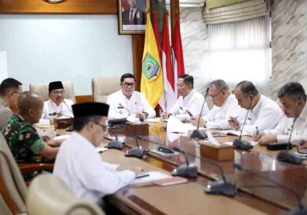 Wali Kota Sachrudin Pimpin Rapat Forkopimda, Pastikan Keamanan Jelang Lebaran di Tangerang