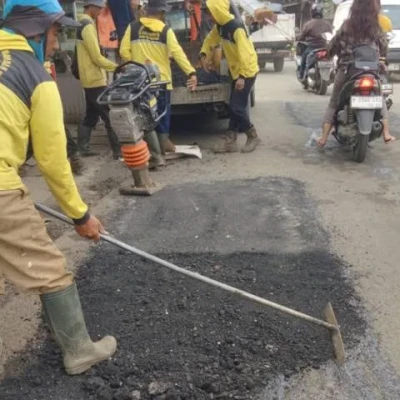 Pemkot Tangerang Percepat Perbaikan Jalan HR Rasuna Said Pinang