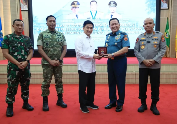 Wagub Banten Paparkan Strategi Ketahanan Pangan ke Peserta Lemhanas