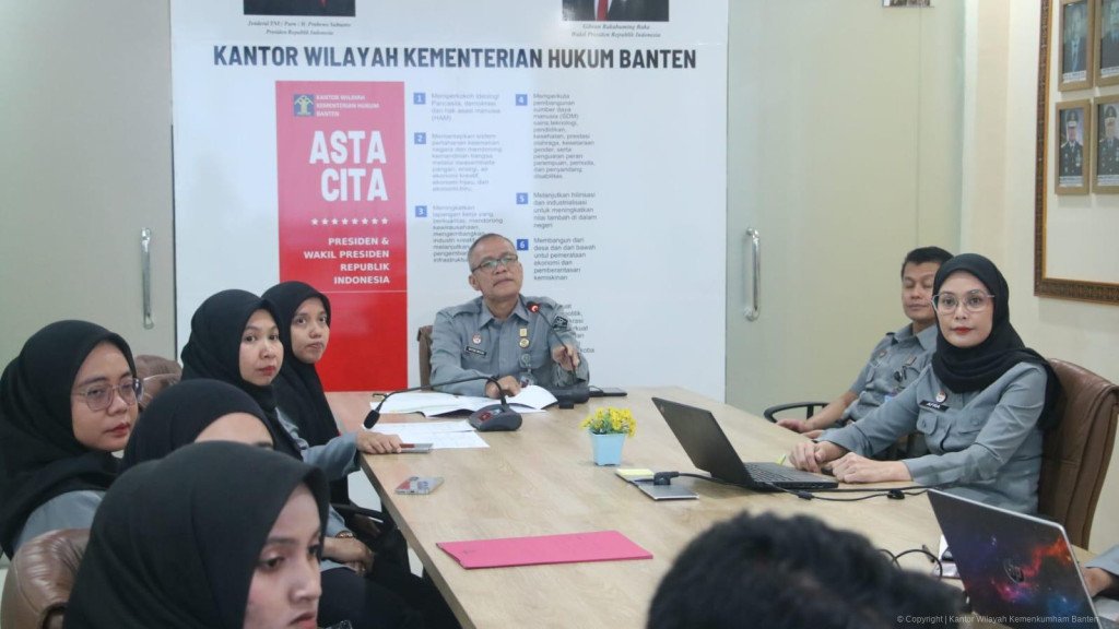 Kementerian Hukum Banten Buka Pelatihan Paralegal Angkatan V untuk 1.551 Desa