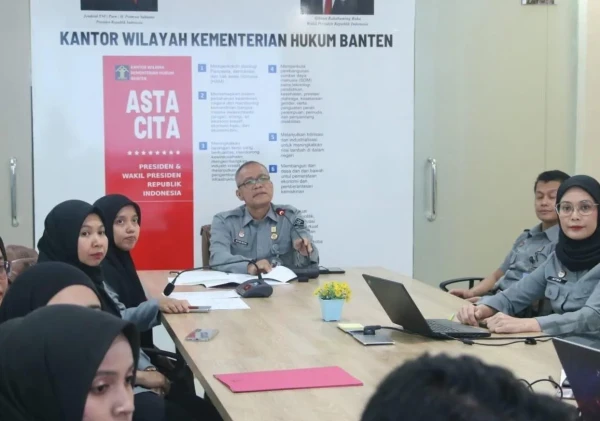 Kakanwil Kemenkum Banten Dorong Percepatan Aktualisasi Posbankum, Targetkan Laporan Aktif Maret 2026
