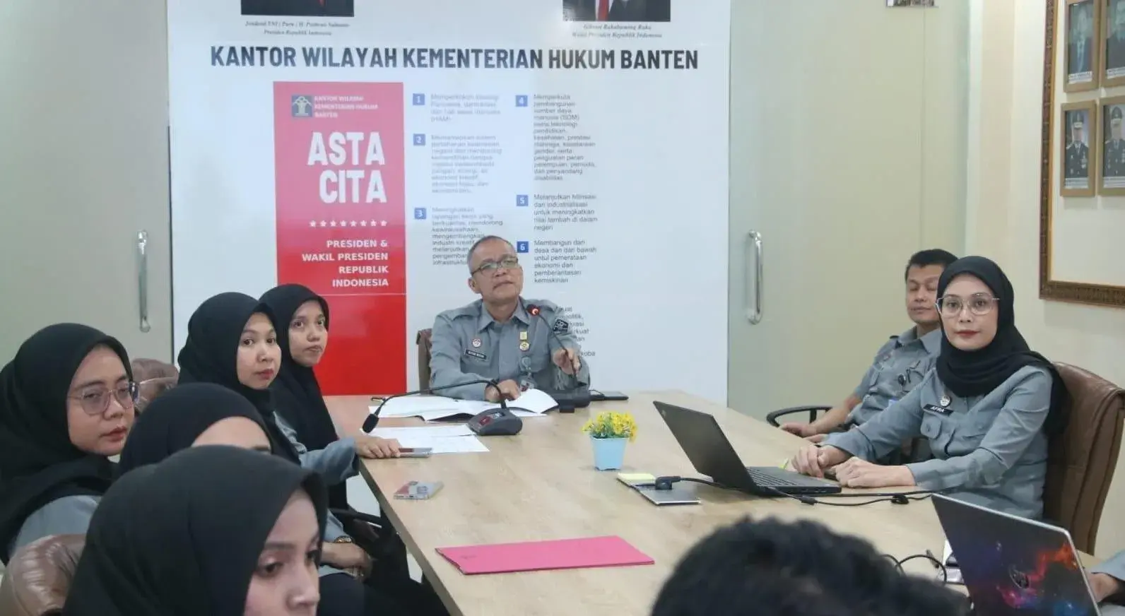 Kakanwil Kemenkum Banten Dorong Percepatan Aktualisasi Posbankum, Targetkan Laporan Aktif Maret 2026