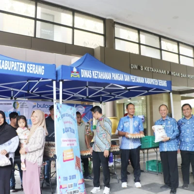 DKPP Kabupaten Serang Gelar Gerakan Pangan Murah di Puspemkab