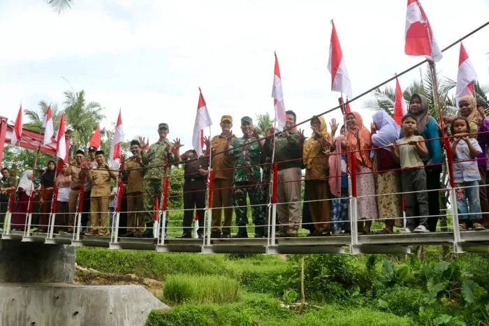Jembatan Garuda di Baros Serang Diresmikan, Permudah Akses Warga ke Pasar