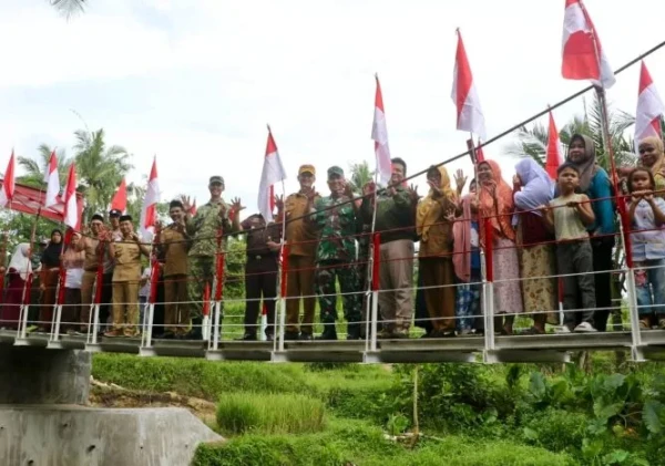 Jembatan Garuda di Baros Serang Diresmikan, Permudah Akses Warga ke Pasar