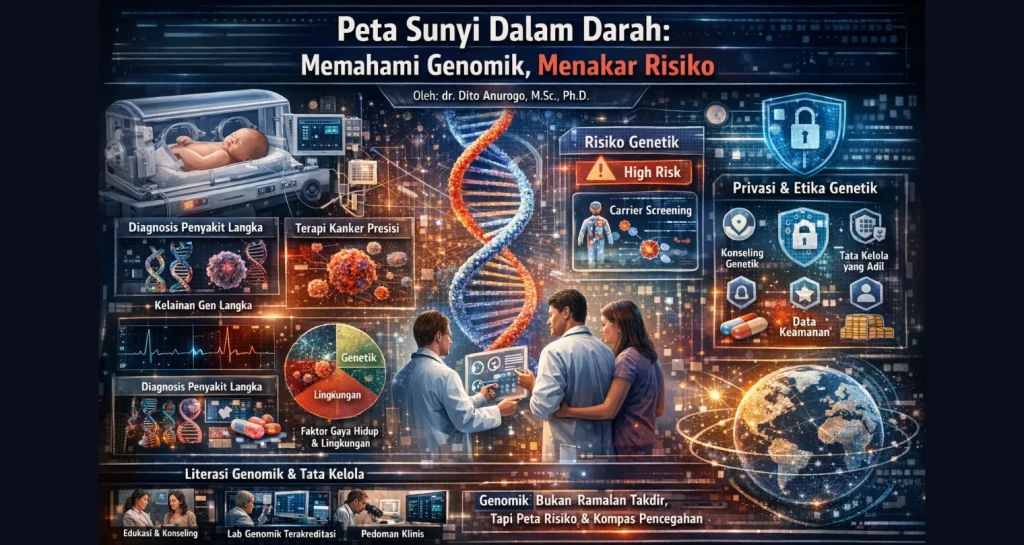 Genomik: Memahami Potensi Diagnosis, Menakar Risiko, dan Kesiapan Pendidikan