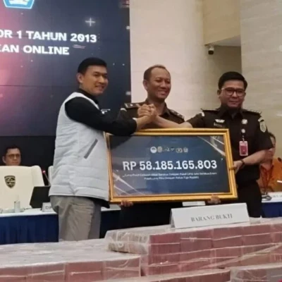 Bareskrim Polri Serahkan Aset Judi Online Rp58,1 Miliar ke Kejaksaan Agung