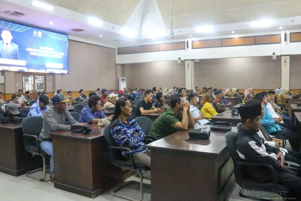 Petani Lebak Dalami Dokumen Indikasi Geografis di Sosialisasi Kemenkum Banten