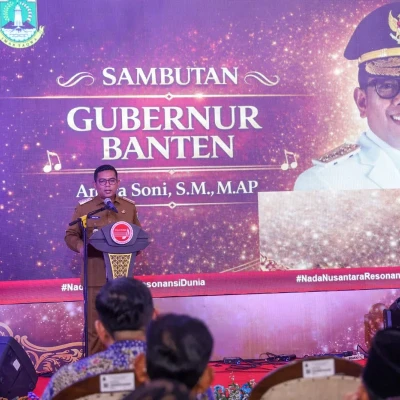 Gubernur Andra Soni Dorong Musik Jadi Pemersatu dan Lokomotif Ekonomi Banten