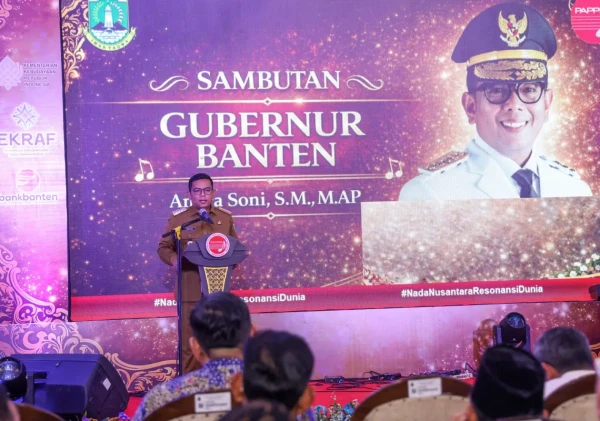 Gubernur Andra Soni Dorong Musik Jadi Pemersatu dan Lokomotif Ekonomi Banten