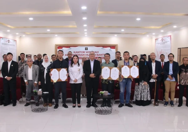 Kemenkum Banten Teken Kontrak dengan 29 OBH, Dorong Pelaporan dan Pendampingan Paralegal Desa