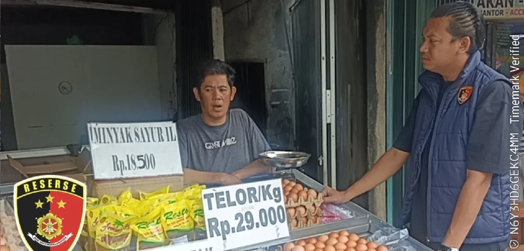 Satgas Pangan Cilegon Awasi Harga dan Stok Bapokting di Pasar Kranggot