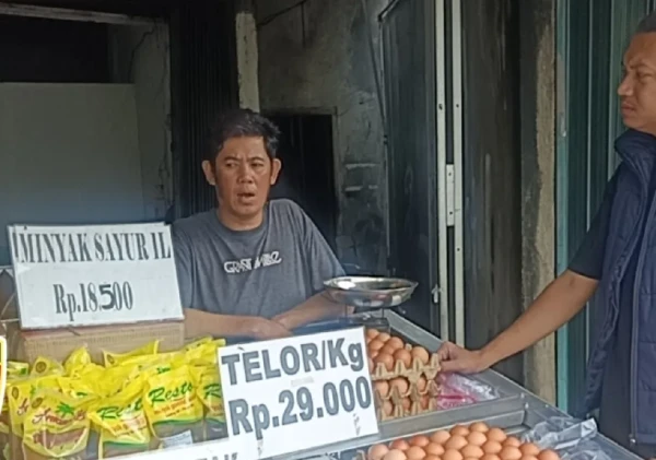 Satgas Pangan Cilegon Awasi Harga dan Stok Bapokting di Pasar Kranggot