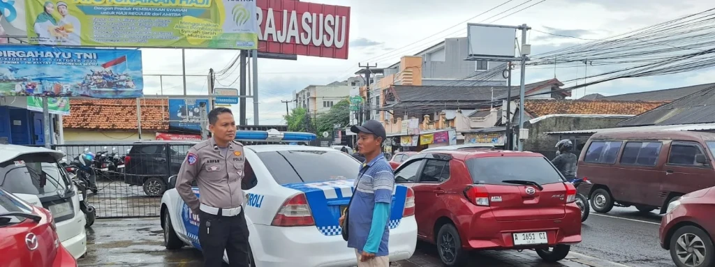 Polsek Serang Gelar Patroli Rutin, Sasar Titik Rawan Gangguan Kamtibmas
