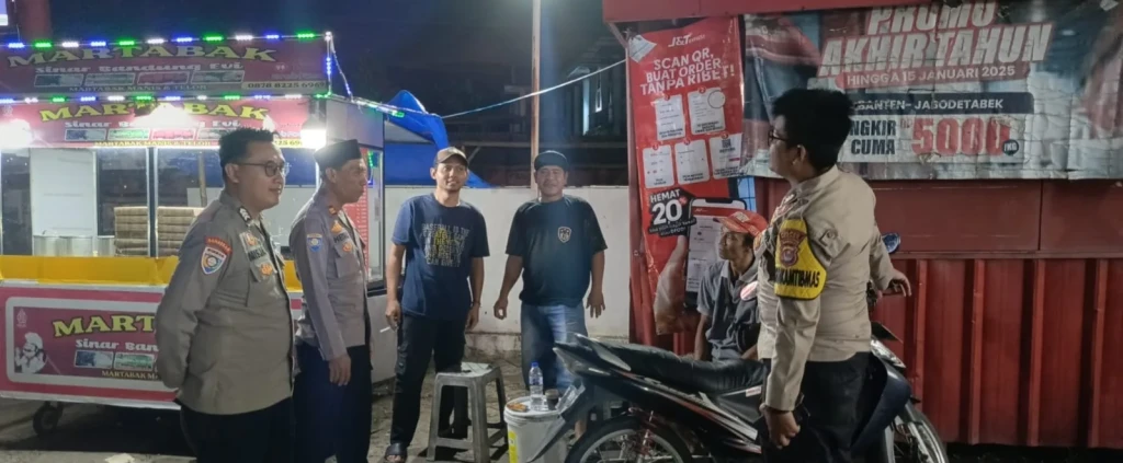 Polres Serang dan Polsek Jajaran Gelar Patroli KRYD, Pastikan Wilayah Aman Kondusif