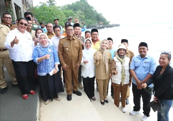 Gubernur Andra Soni Pastikan Kesiapan Destinasi Wisata Anyer-Cinangka Jelang Libur Lebaran