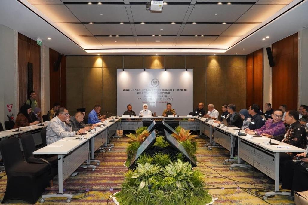 Komisi XII DPR RI Bahas Pemanfaatan Energi di Lampung dengan Pemprov Daerah