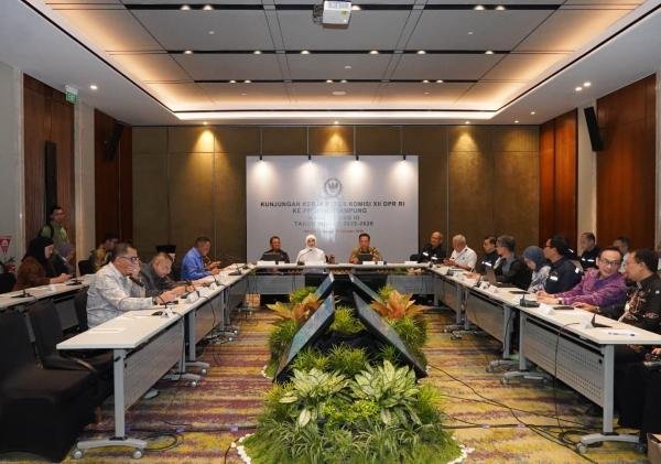 Komisi XII DPR RI Bahas Pemanfaatan Energi di Lampung dengan Pemprov Daerah