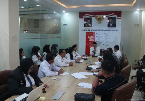 Hasilkan Perda Efektif, Kemenkum Banten Mantapkan Konsepsi Aturan Toko Swalayan Kota Tangerang