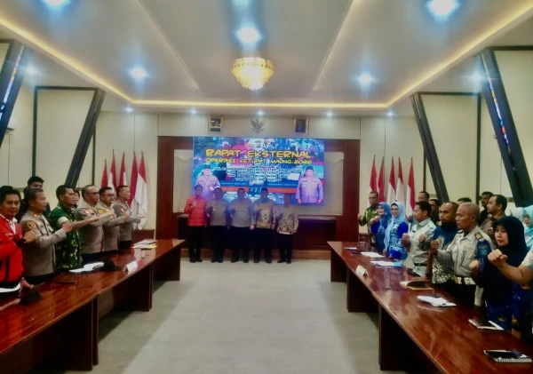 Kesbangpol Kota Serang Hadiri Rapat Koordinasi Operasi Ketupat Maung 2026