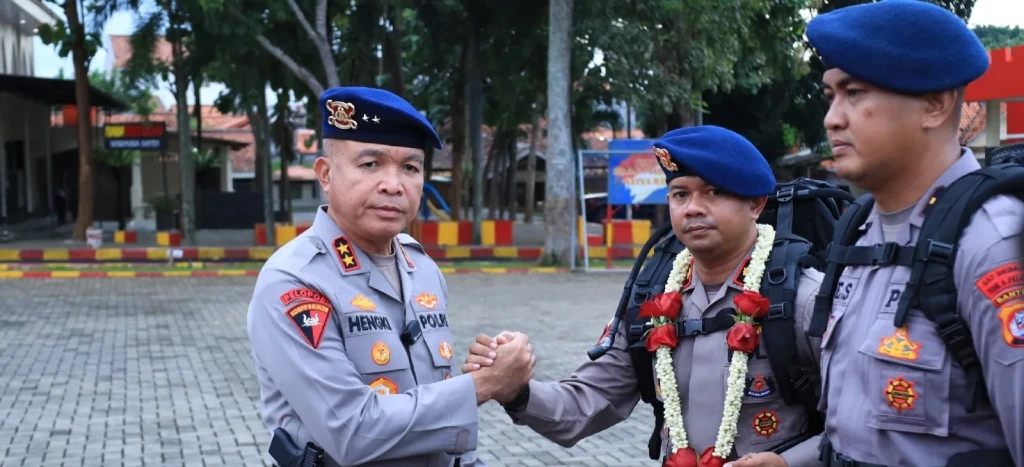 Kapolda Banten Sambut 100 Brimob Usai Tugas Kemanusiaan di Aceh