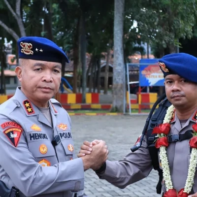 Kapolda Banten Sambut 100 Brimob Usai Tugas Kemanusiaan di Aceh