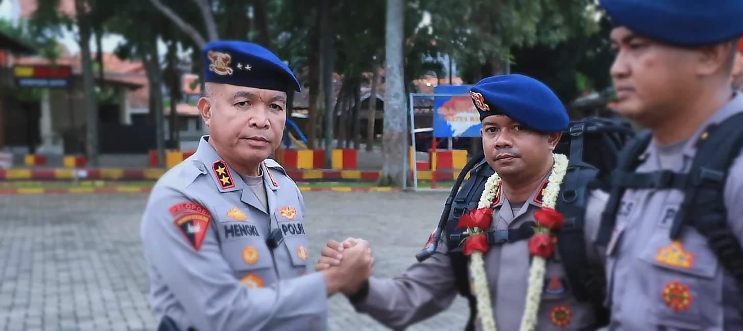 Kapolda Banten Sambut 100 Brimob Usai Tugas Kemanusiaan di Aceh
