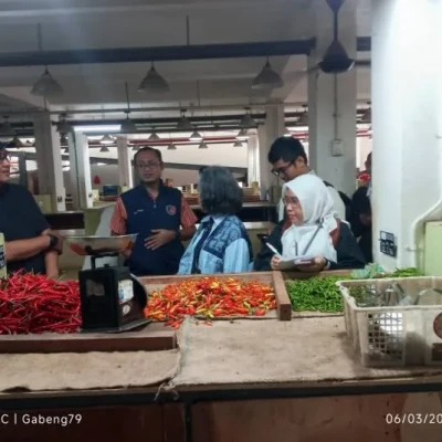Tim Gabungan Pantau Harga Pangan di Pasar Anyar Tangerang, Pastikan Stok Aman