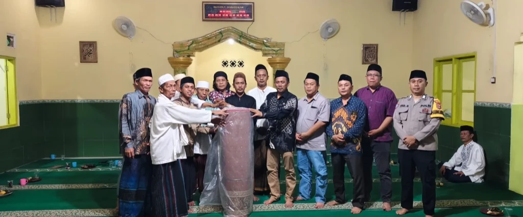 Bhabinkamtibmas Polsek Serang Gelar Safari Ramadhan Bersama Muspika di Cipare