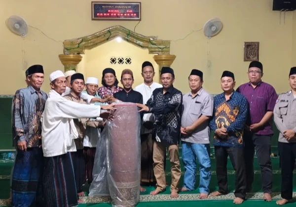 Bhabinkamtibmas Polsek Serang Gelar Safari Ramadhan Bersama Muspika di Cipare